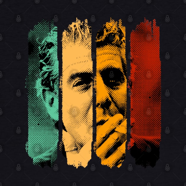 Retro Anthony Bourdain Vintage by Ubold